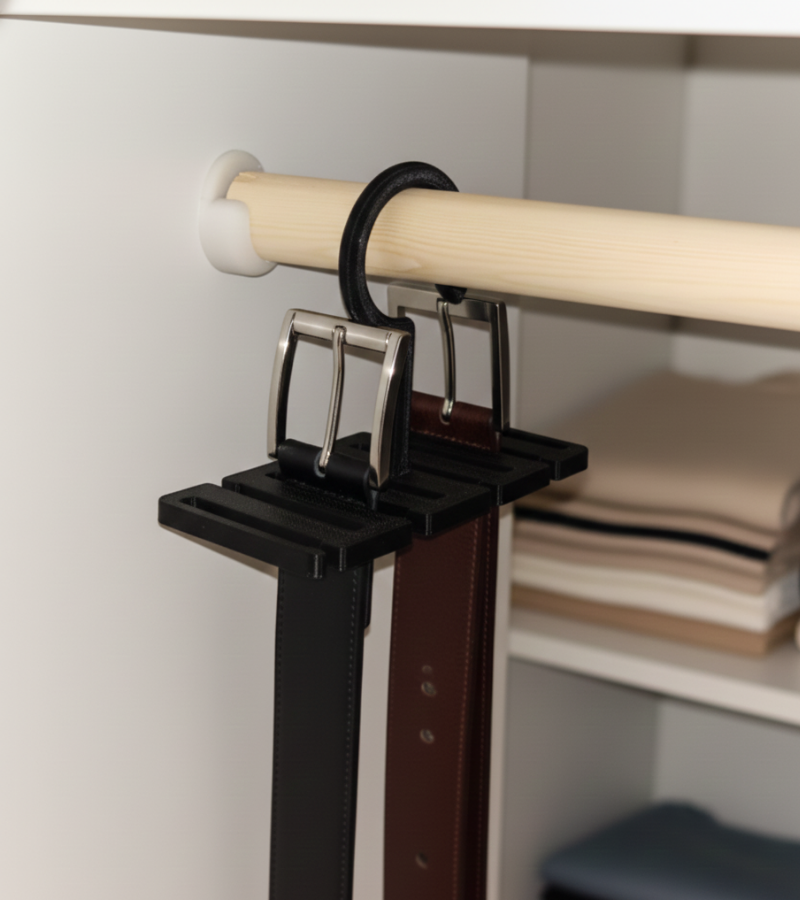 Organizador para cintos