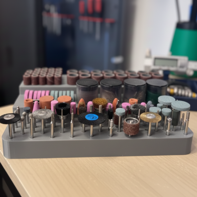 Suporte Organizador para Ferramentas Rotativas (Dremel e Outras)