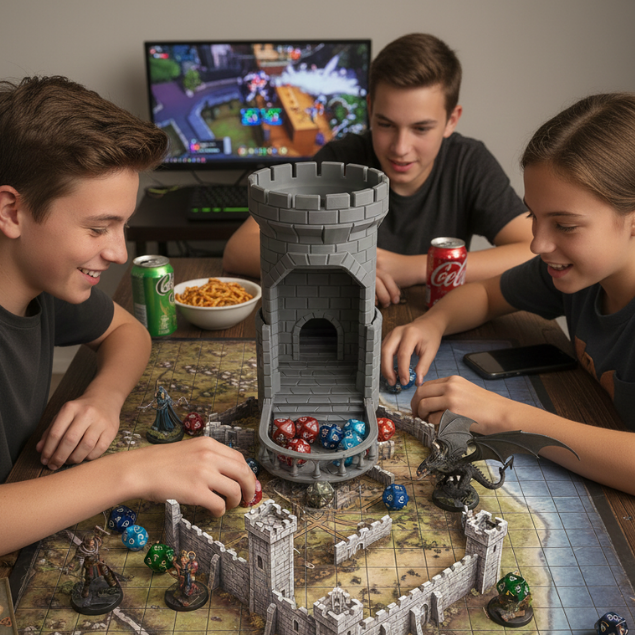 Torre de lançamento de Dados