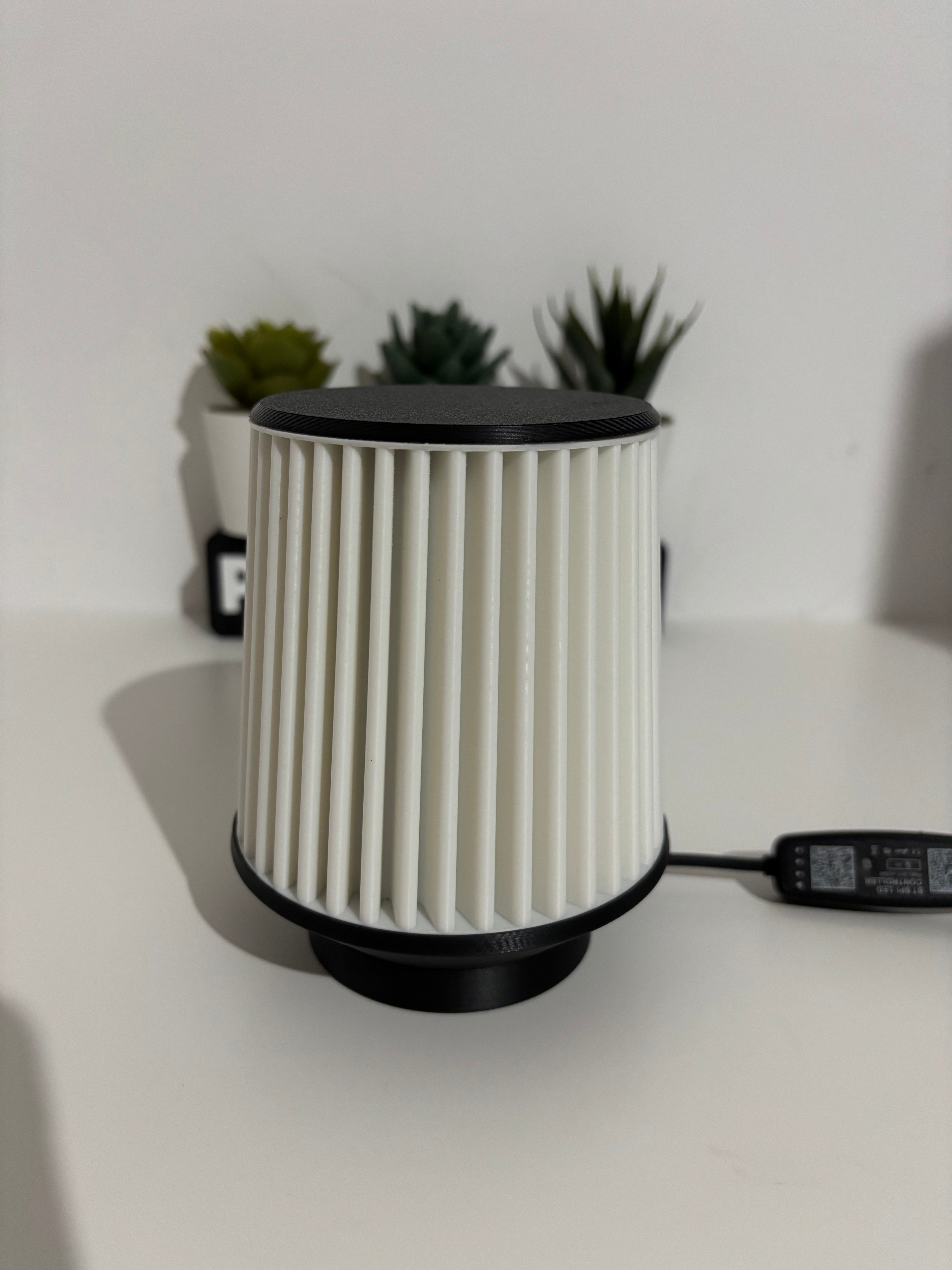 Luminaria Filtro de AR- Com LED RGB